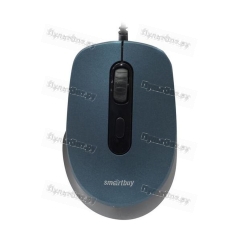 Мышь проводная Smartbuy 265 ONE классическая USB бесшумная синий