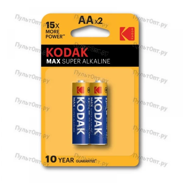 Эл. пит. AA (Li-FeS2) BL4 Kodak MAX LITHIUM (80)