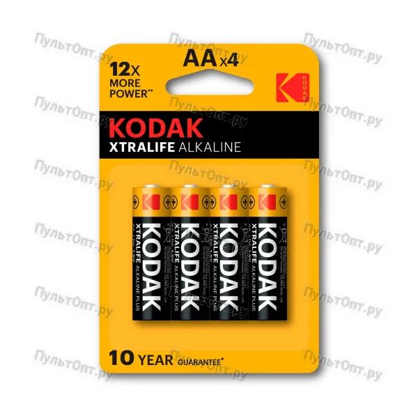 Эл. пит. AA (Li-FeS2) BL4 Kodak MAX LITHIUM (80)