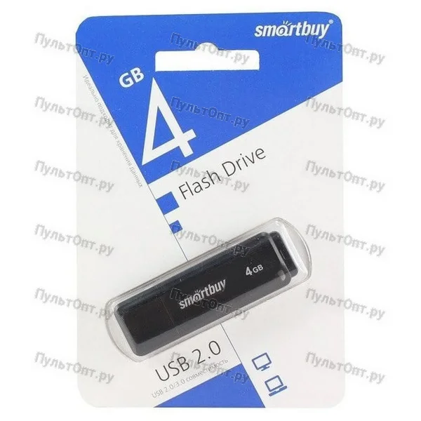 USB 4GB Smartbuy LM05 чёрный