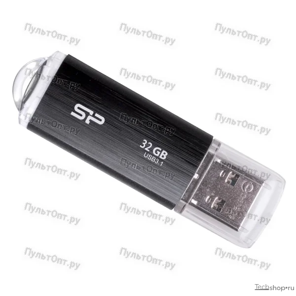 USB 3.0 32GB Silicon Power Blaze B02 чёрный