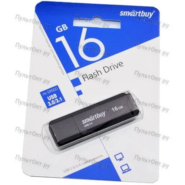 USB 3.0 16GB Smartbuy LM05 чёрный