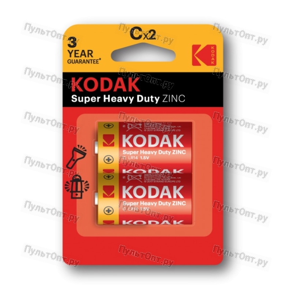 Эл. пит. C сол. BL2 Kodak Heavy Duty (KCHZ-2) (20)