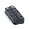 USB-Хаб Smartbuy 7324 4USB USB3.0 с выключателем черный (1/100)