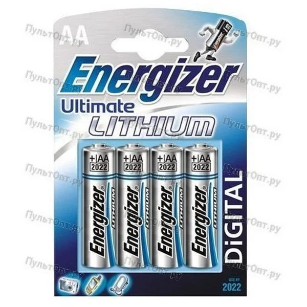 Эл. пит. AA alkaline BL4 Energizer Lithium (48)