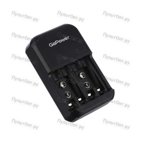 З/У для аккумуляторов GoPower iClever500 AA/AAA/Крона Ni-MH/Ni-Cd 4 слота (1/40/80)