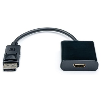 Переходник Atcom DisplayPort (m)-HDMI (f) черный (1/200)