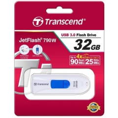 USB 3.0 32GB Transcend JetFlash 790 белый
