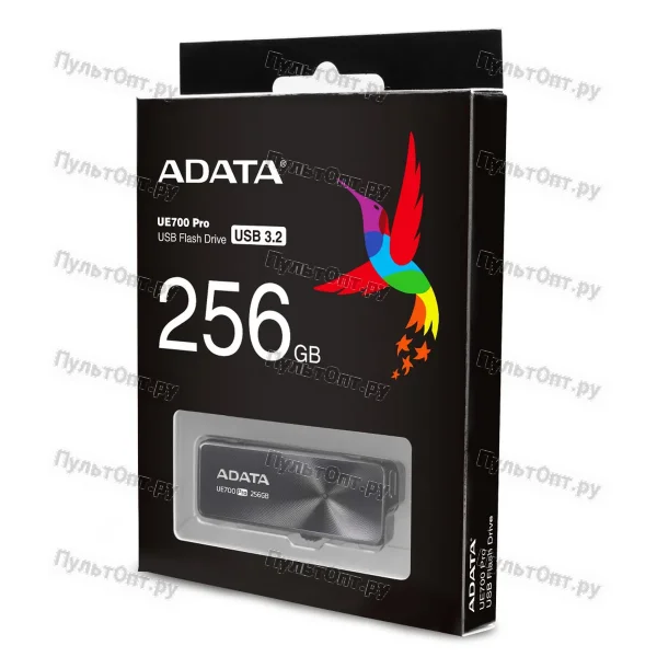 USB 3.1 256GB A-Data Elite UE700 Pro чёрный металл