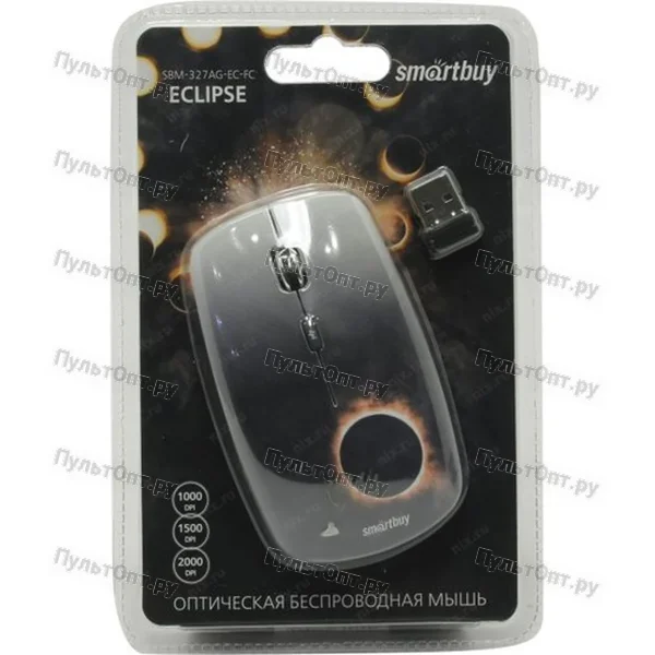 Мышь беспроводная Smartbuy 327AG классическая USB Eclipse