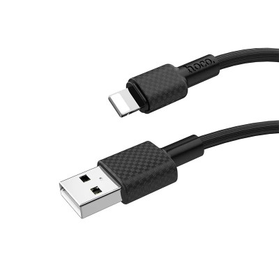 USB кабель Hoco X29 Superior style charging data cable for Lightning (черный)