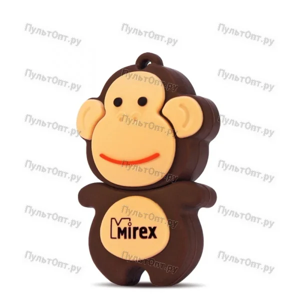 USB 16GB Mirex Обезьяна (ecopack) коричневый