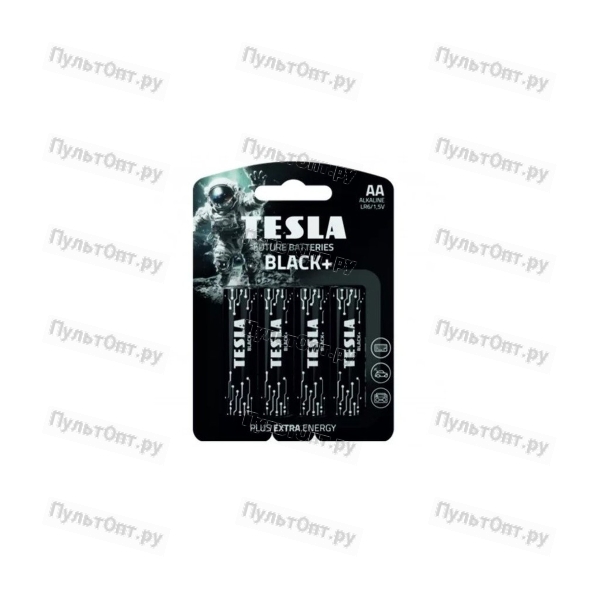 Эл. пит. TESLA BATTERIES AA BLACK+ LR06/BLISTER FOIL 2 PCS (2/24/240/15840)