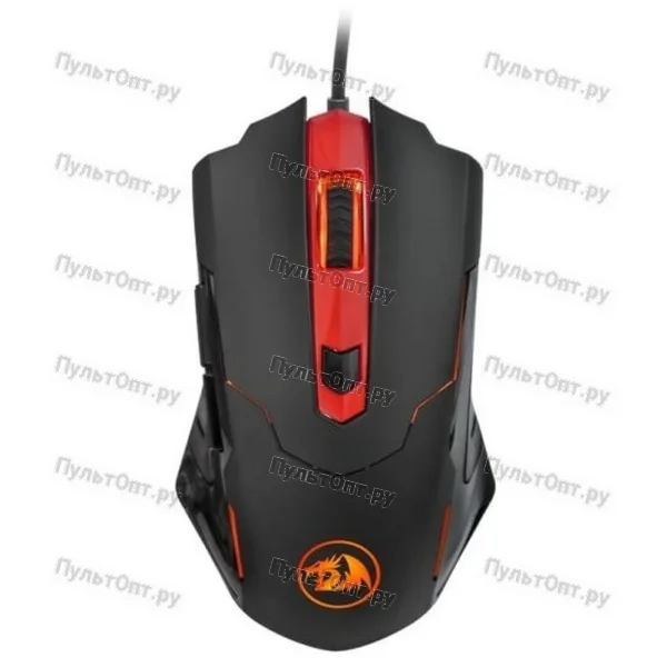 Мышь Redragon Pegasus,черный/красный, USB, игровая