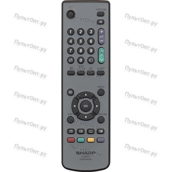 Пульт Sharp GA531WJSA (GA544WJSA) (оригинальный)