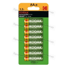 Аккумулятор Kodak HR6-8BL 2700mAh (8/48/384/16128)