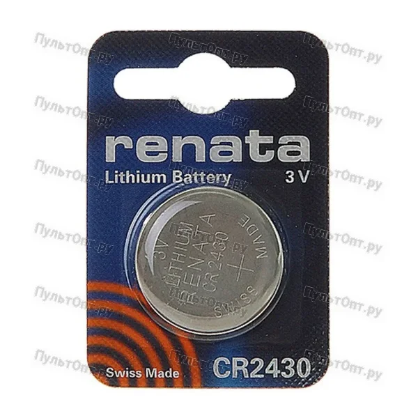 Эл. пит. CR2430 BL1 Renata (1/10)