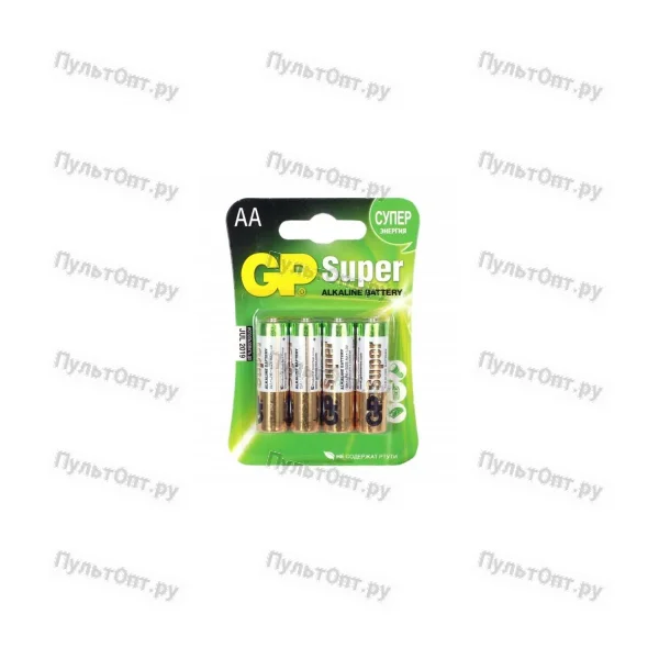 Эл. пит. AA alkaline BL04 GP Super (40)