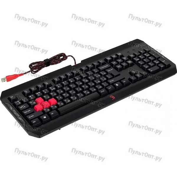 Клавиатура A4 Bloody Q100 черный USB Multimedia Gamer