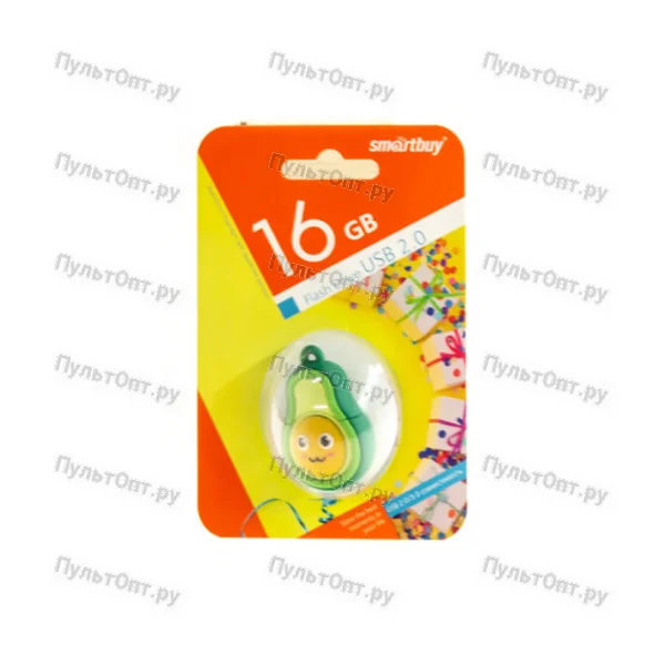USB 16GB Smartbuy Wild series Авокадо зелёный
