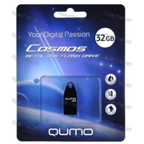 USB 32GB Qumo Cosmos чёрный