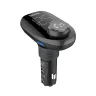Модулятор FM Hoco E45 2USB microSD bluetooth 4.2 черный