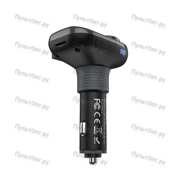 Модулятор FM Hoco E45 2USB microSD bluetooth 4.2 черный