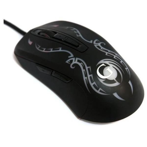 Мышь Dialog Gan-Kata MGK-47U, черная, USB, проводная, игровая, 7 кн, + колесо прокрутки