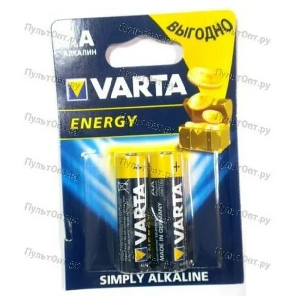 Эл. пит. AAA alkaline BL02 Varta Energy (20)