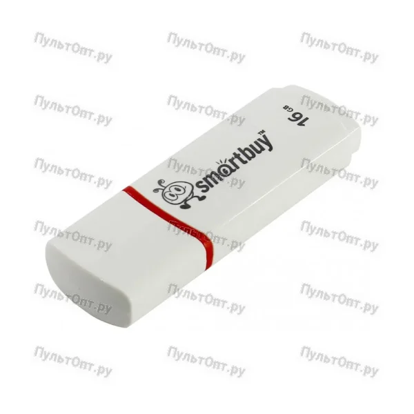 USB 16GB Smartbuy Crown белый