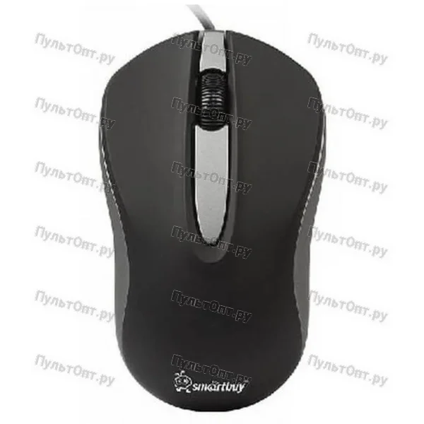 Мышь Smartbuy 329, черная/серая, USB