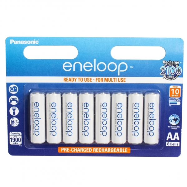Аккумулятор AA BL8 Panasonic eneloop 1900mAh (80)