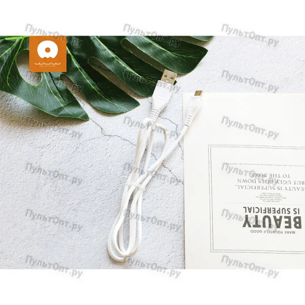 Кабель USB - micro USB Hoco WUW X85 2A (белый)