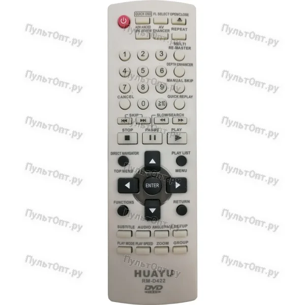 Универсальный пульт Huayu для Panasonic RM-D422