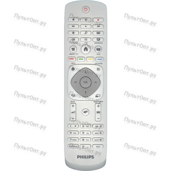 Пульт Philips 9965 900 09748 (398GR08WEPH03T, 9965 900 20367) белый (оригинальный)