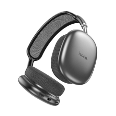 Наушники полноразмерные Hoco W55 Pleasing, bluetooth 5.4, AUX, 800mAh, цвет: серый (1/40)
