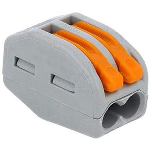 Соединитель клеммный PCT-212, СМК-412 (аналог WAGO 222-412) 2 контакта (100)