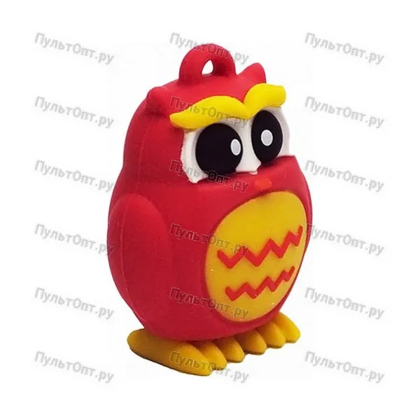 USB 16GB Smartbuy Wild series Сова красный