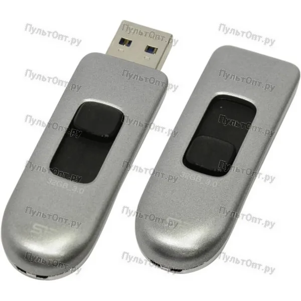 USB 3.0 32GB Silicon Power Marvel M70 серебро