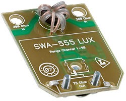 Антенный усилитель swa 555 (для антенн сетка, решетка)