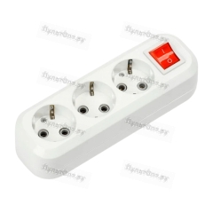Колодка Smartbuy 3р.С/З с выкл.
