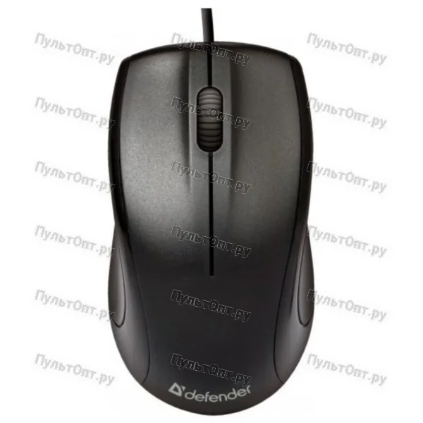 Мышь Defender Optimum MB-150, чёрная, PS/2