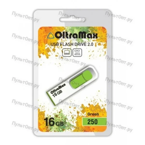 USB 16GB OltraMax 250 зелёный