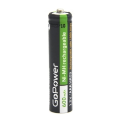 Аккумулятор AAA NI-MH BL2 GoPower 600mAh (20)