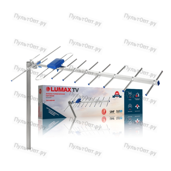 Антенна наружная пассивная Lumax DA2201P (DVB-T2+аналог)