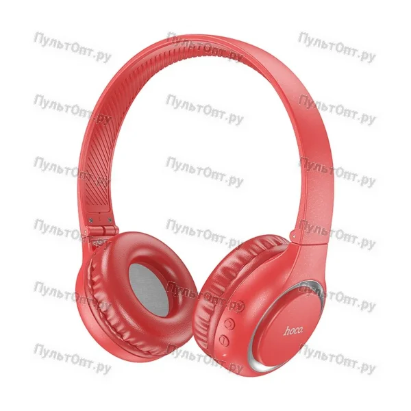 Наушники полноразмерные Hoco W41 bluetooth 5.3 красный (1/60)