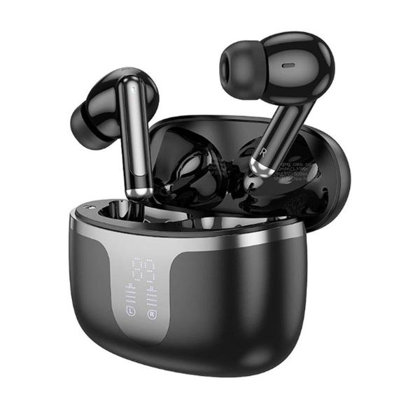 Наушники внутриканальные Hoco EQ10 Plus Harmony, пластик, bluetooth 5.4, микрофон, цвет: чёрный (1/1