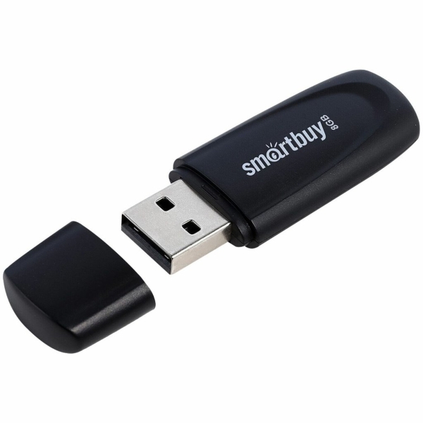 USB 8GB Smart Buy Scout чёрный