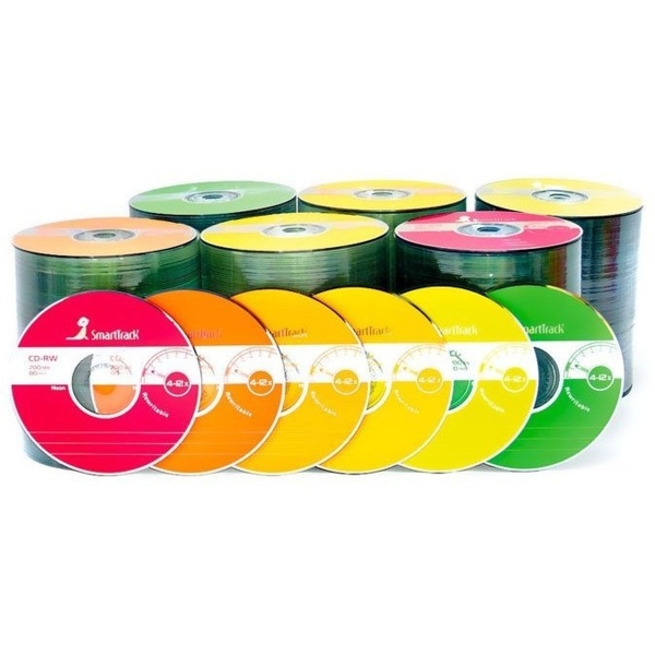 Диск ST CD-RW 80 min 4-12x SP-100 (600)