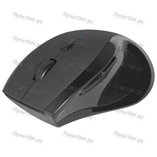 Мышь Defender Accura MM-295, черная, беспроводная, 6 кнопок, 800-1600 dpi, USB